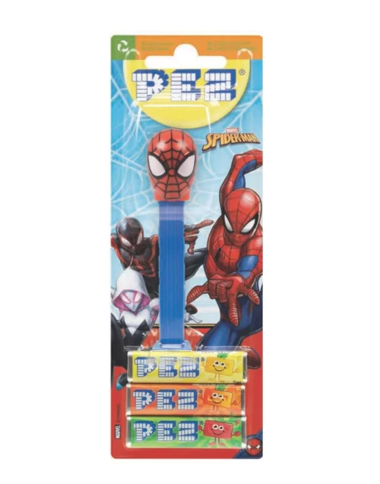 Pez Şeker Adam Dispenser 1 + 3 (marvel-hello kity-spiderman-pikachu)