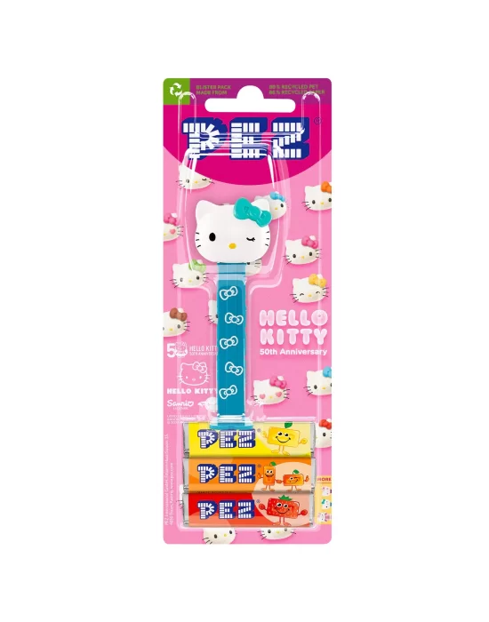 Pez Şeker Adam Dispenser 1 + 3 (marvel-hello kity-spiderman-pikachu)