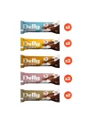 Delly Çikolata Kaplı Yüksek Proteinli Bar Karışık Kutu 5 X 40 g