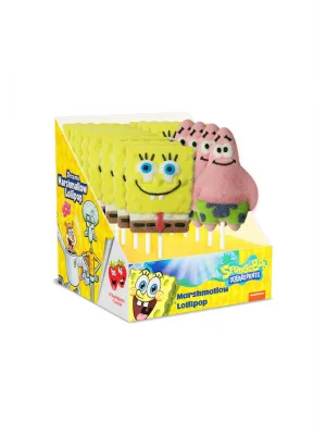 Relkon Orjinal Lisanslı Looney Tunes-Sünger Bob Marshmallow Lolipop