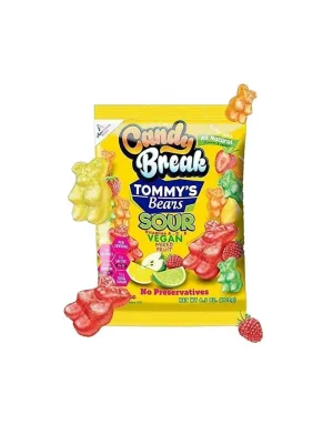 Tommys Bears Vegan Jelibon 128gr - Karışık Meyveli