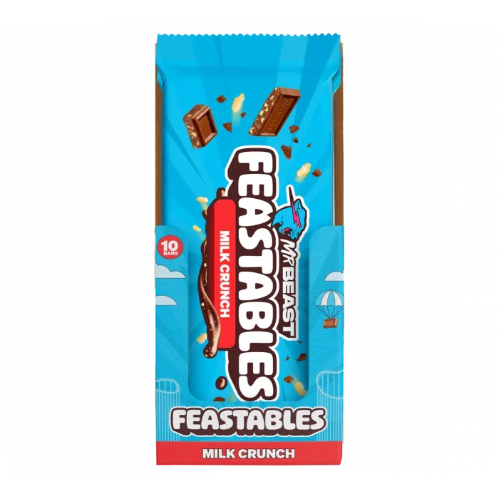 Mr. Beast Milk Crunch Çikolata 60 G