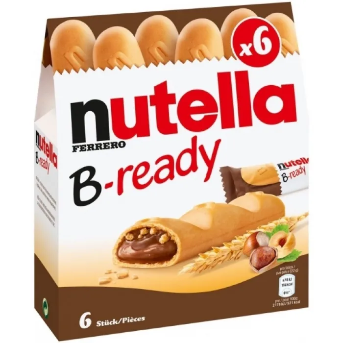 Nutella B-ready 6Lı 132 G