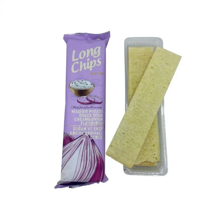 Long Chips Soğan Ve Ekşi Krema Aromalı Patates Cipsi 75 G.