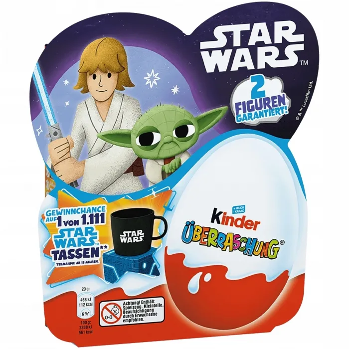 Kinder Surprise Star Wars 4×20 g Çikolata