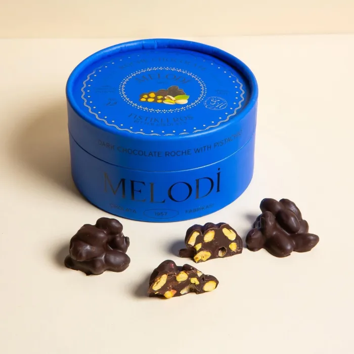 Melodi Fıstıklı Roş Bitter Çikolatalı 200g