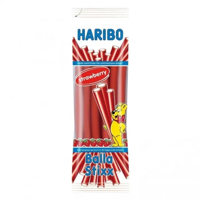 Haribo Strawberry Balla Stixx 200gr