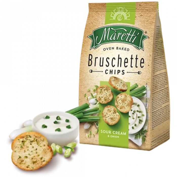 Bruschette Maretti Sour Cream and Onion 70 gr