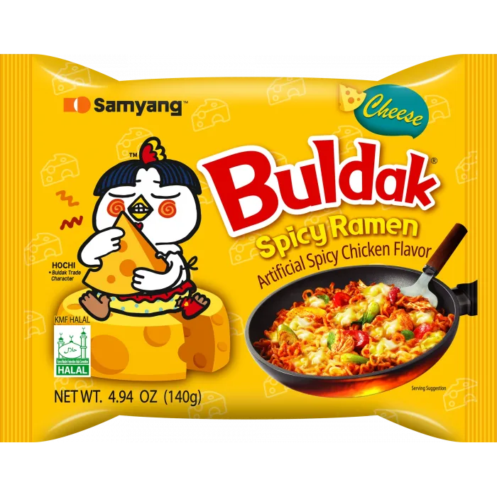 Buldak Ramen Cheese 4.94 OZ(140g)