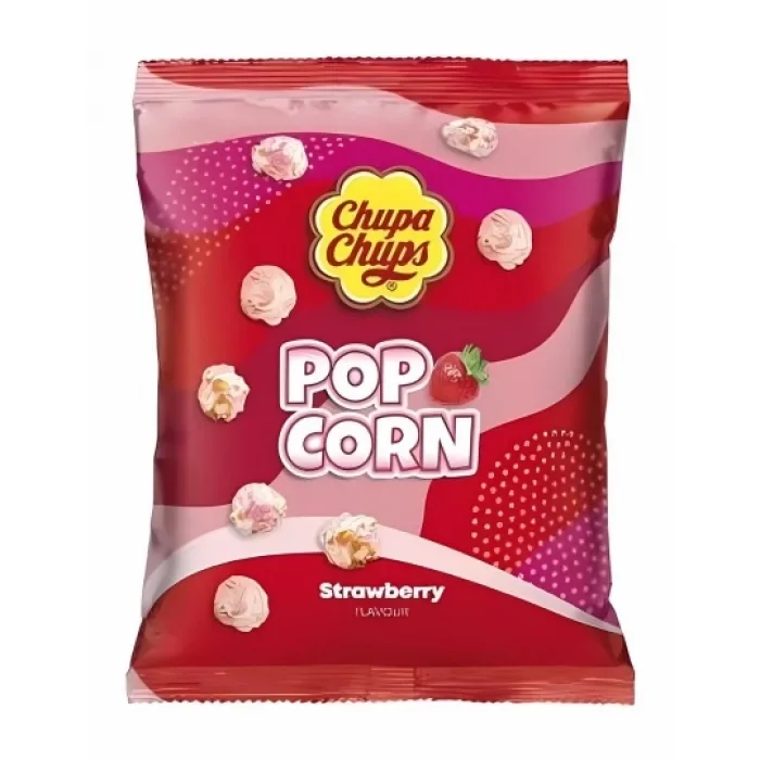 Chupa Chups Popcorn Strawberry 135g