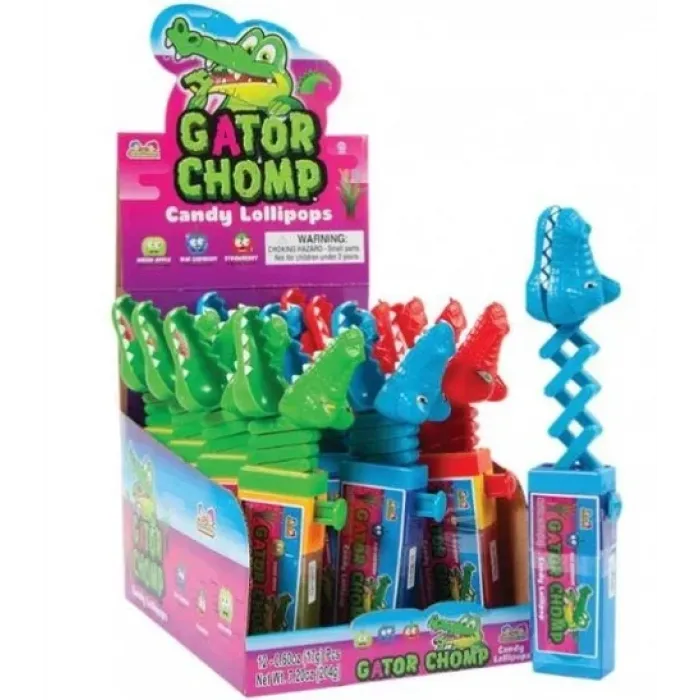 Gator Chomp Şeker Çilek Aromalı 17 Gr