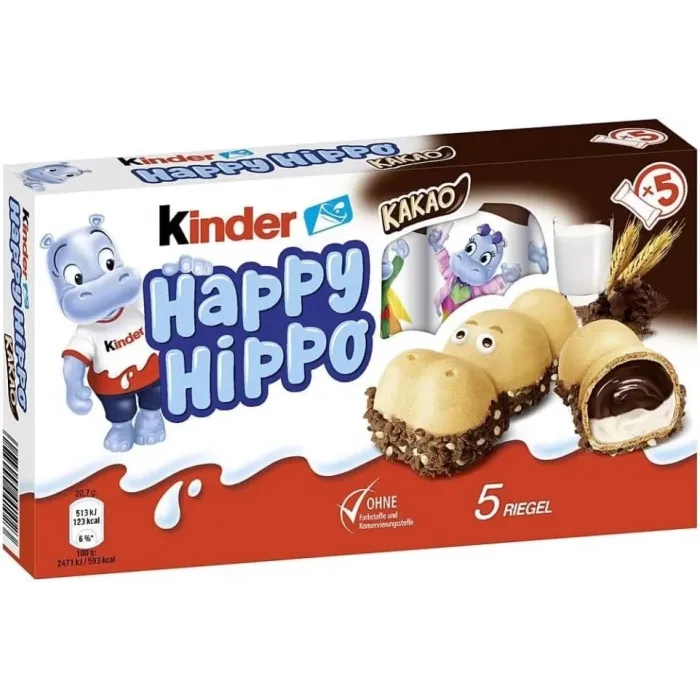 Kinder Happy Hippo 5li 103.5 gr