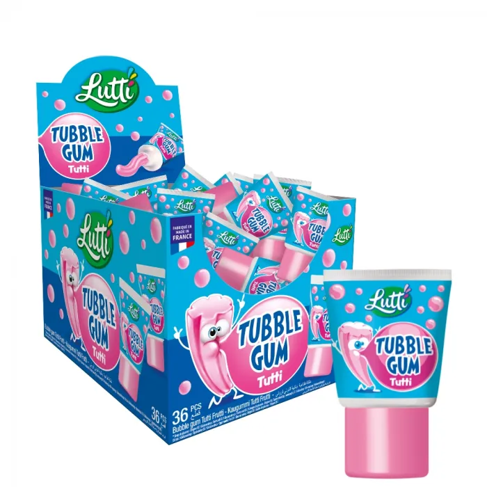 Lutti Tubble Gum Tutti Tube 35g
