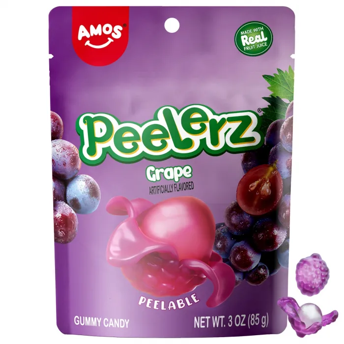 Peelerz - Peelable Gummy Grape Flavor - 3oz