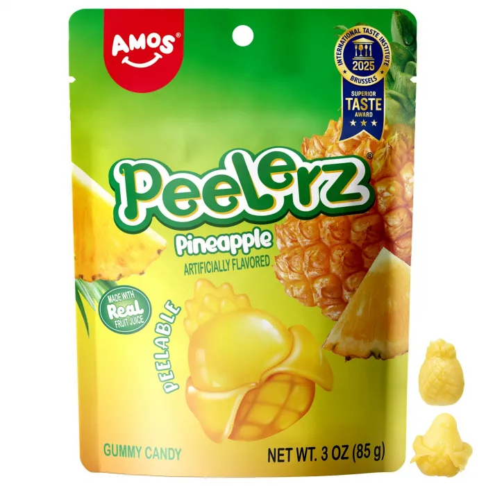 Peelerz - Peelable Gummy Pineapple Flavor - 3oz