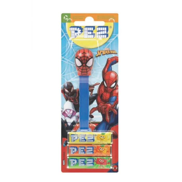 Pez Şeker Adam Dispenser 1 + 3 (marvel-hello kity-spiderman-pikachu)