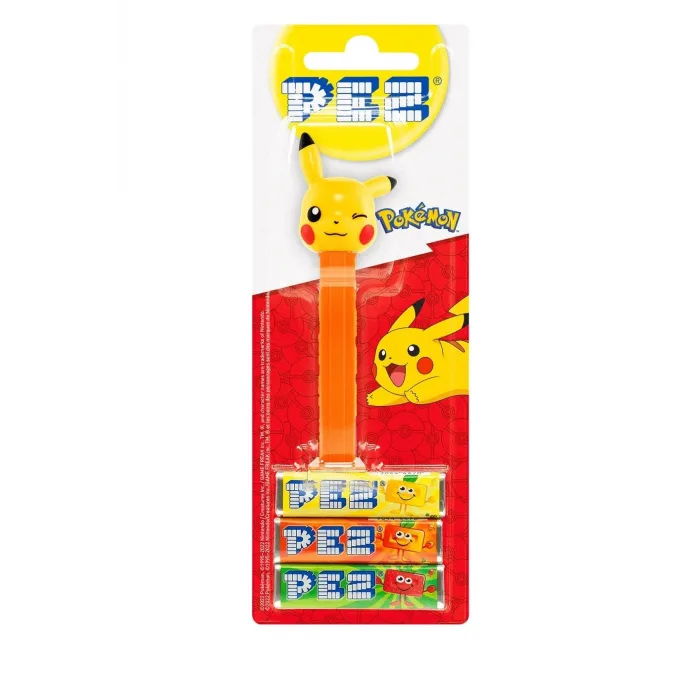 Pez Şeker Adam Dispenser 1 + 3 (marvel-hello kity-spiderman-pikachu)