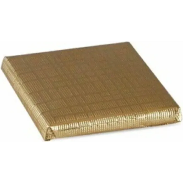 SÜTLÜ ÇİKOLATA KARE ÇİZGİLİ MADLEN ALTIN SARGILI 1 KG