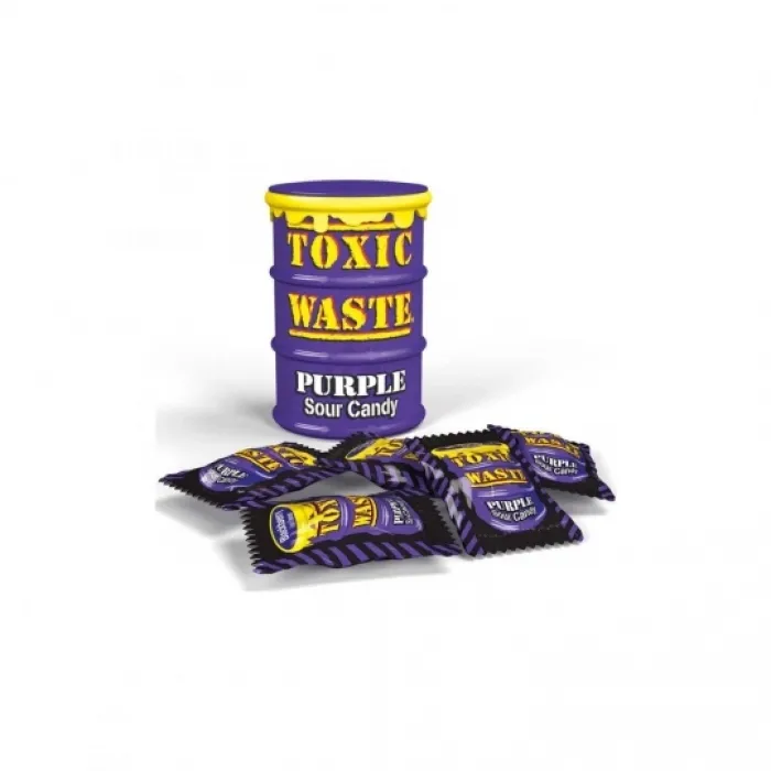 Toxic Waste Purple Sour Candy 42 gr