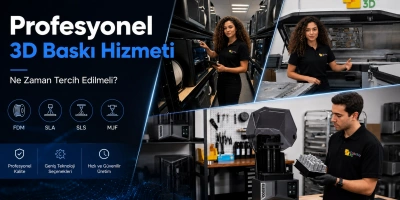 Profesyonel 3D Baskı Hizmeti Ne Zaman Tercih Edilmeli?