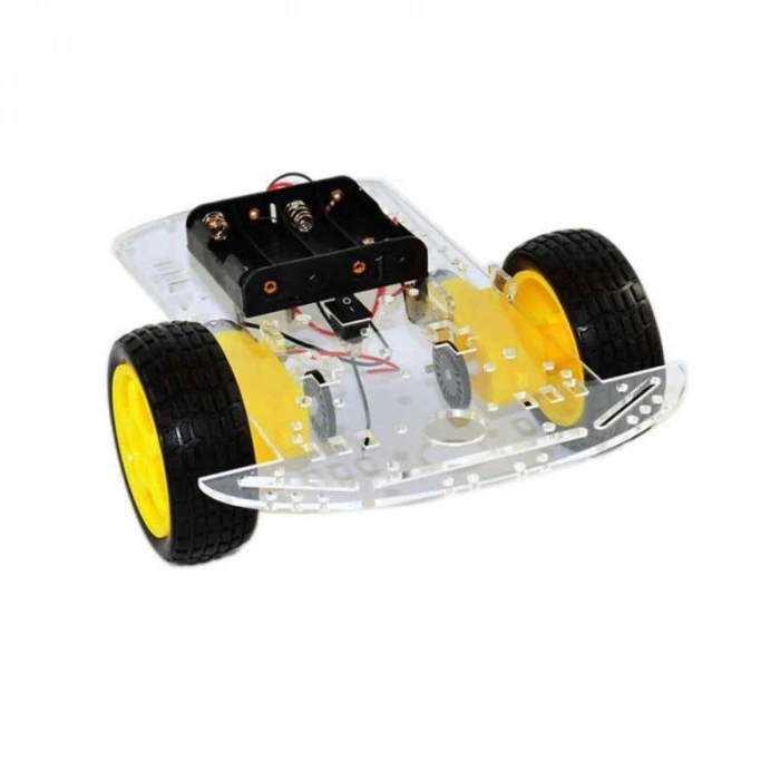 2WD Çok Amaçlı Mobil Robot Platformu - Şeffaf
