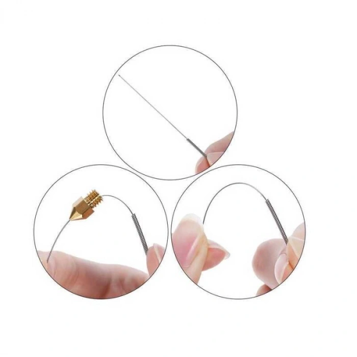 3D Yazıcı Nozzle Temizleme İğnesi - 0.4mm - 5 Adet