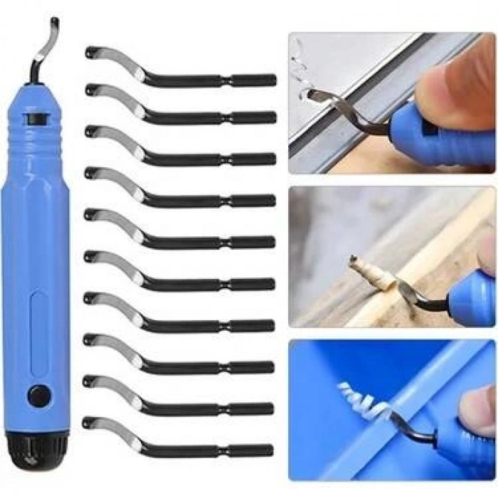 3D Yazıcı Plastik/Metal Çapak Alma Aleti - Raspa - 10 Adet Uç