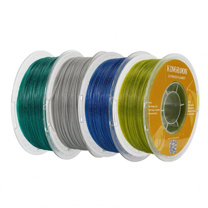 [4 Adet] Kingroon PLA Twinkling Filament Paket