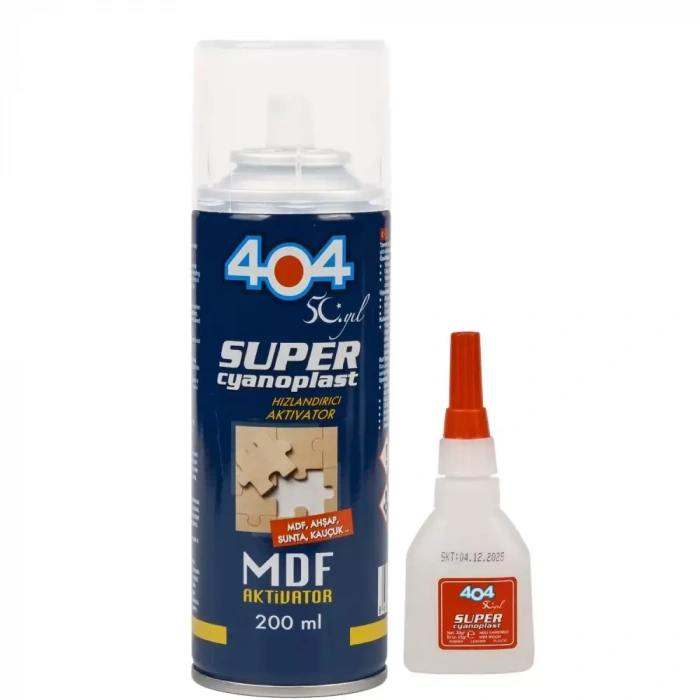404 Hızlı Yapıştırıcı - 200ml + 45ml