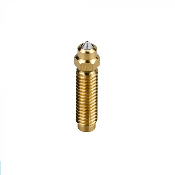 Elegoo Centauri Carbon - 0.6mm Sertleştirilmiş Çelik Uç Pirinç Nozzle