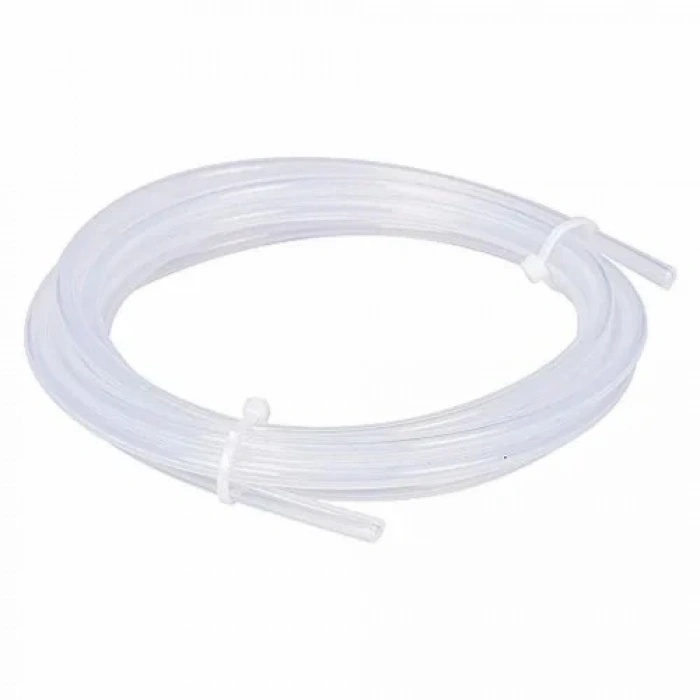 3D Yazıcı PTFE Teflon Boru 2-4 - Şeffaf - 1 Metre