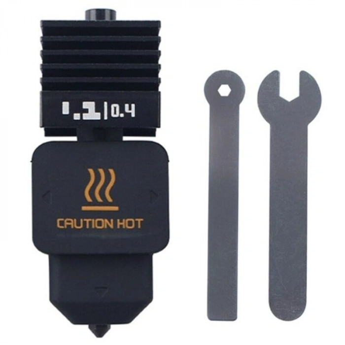 Bambu Lab H2D / P2S / A1 / A1 Mini - 0.4mm Upgrade Sertleştirilmiş Çelik Nozzle
