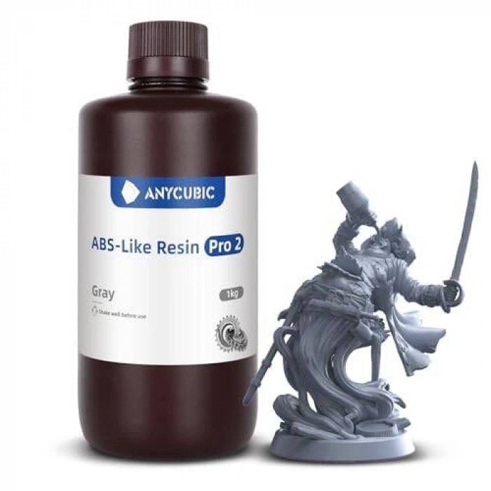 Anycubic ABS-Like Pro 2 Reçine Gri 1 Kg