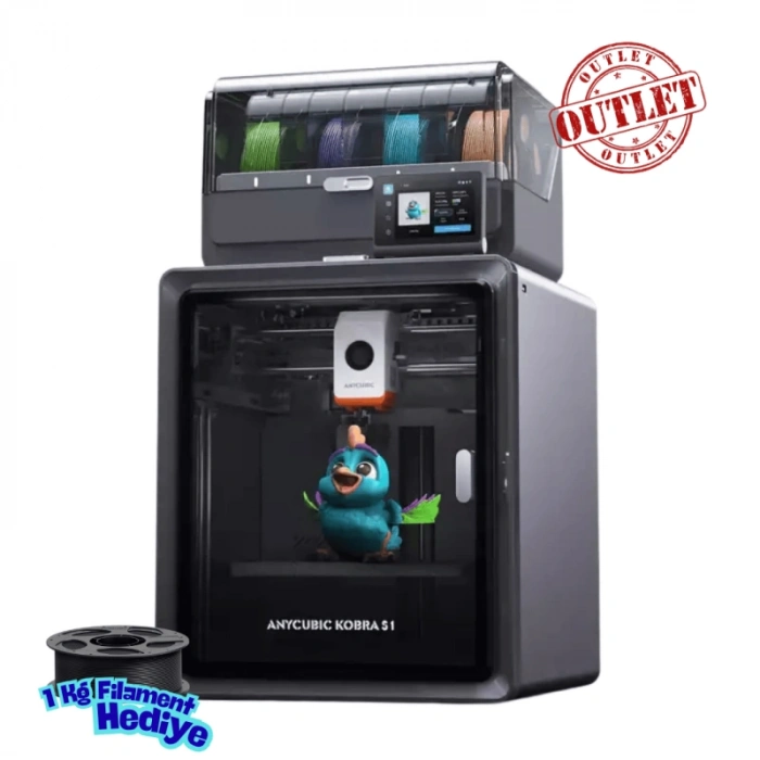 Anycubic Kobra S1 Combo - Outlet Ürünü (A Kondisyonlu)