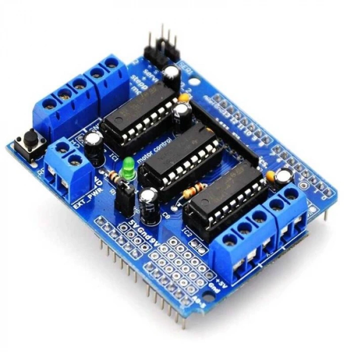 Arduino L293D 4 Kanal Motor Sürücü Shield
