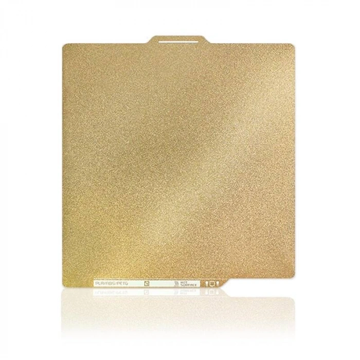 Bambu Lab A1/X1/P1P/P1S Çift Taraflı PEI+PEI Kaplı Yay Çeliği Tabla - 256x256mm