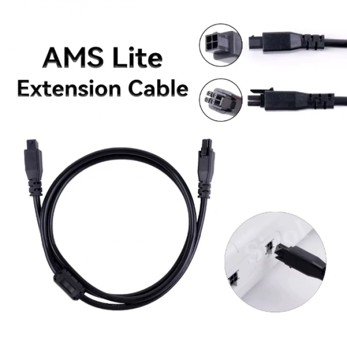 Bambu Lab AMS Lite - 4 Pin Extension (Uzatma) Kablosu - 1 Metre