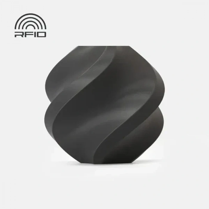 Bambu Lab PLA Basic Filament Dark Grey 1.75 mm 1000gr (Makarasız)