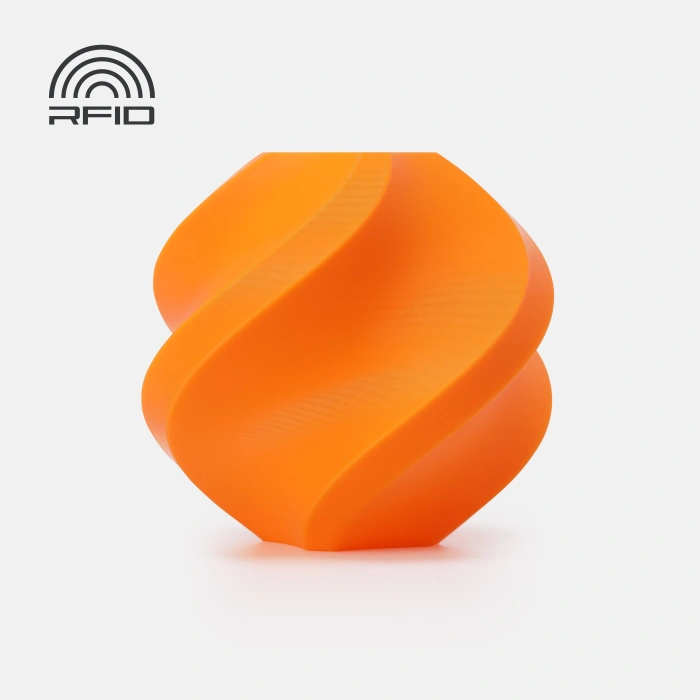 Bambu Lab PLA Basic Filament Orange 1.75 mm 1000gr (Makarasız)
