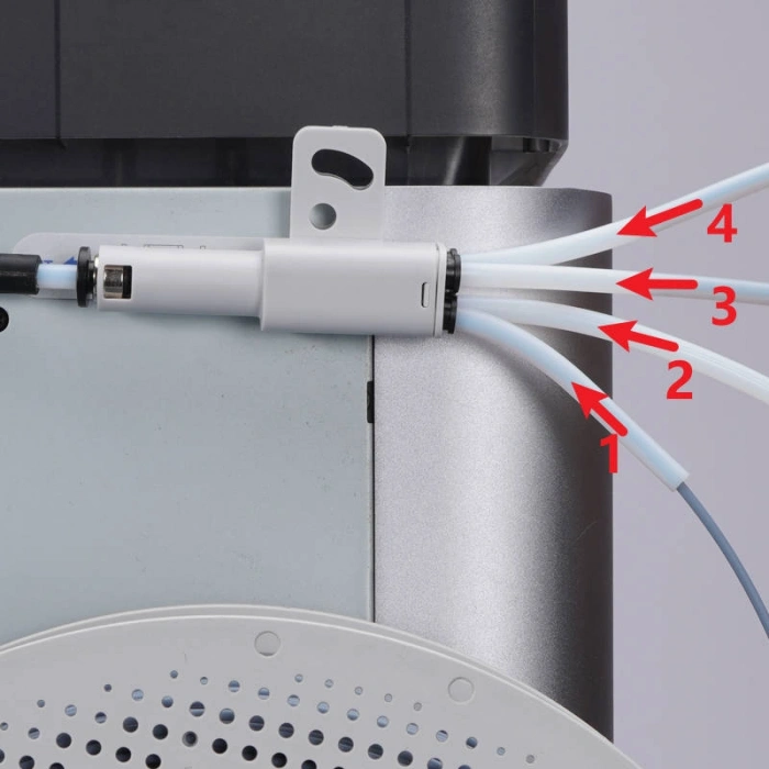 Bambu Lab X1/P1/P2/H2 - 4 ü 1 arada PTFE Adaptör