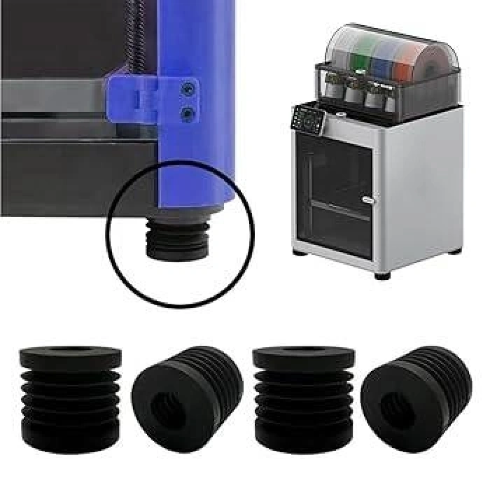 Bambu Lab X1/P1P/P1S - Titreşim Önleyici Kauçuk Ayak Seti
