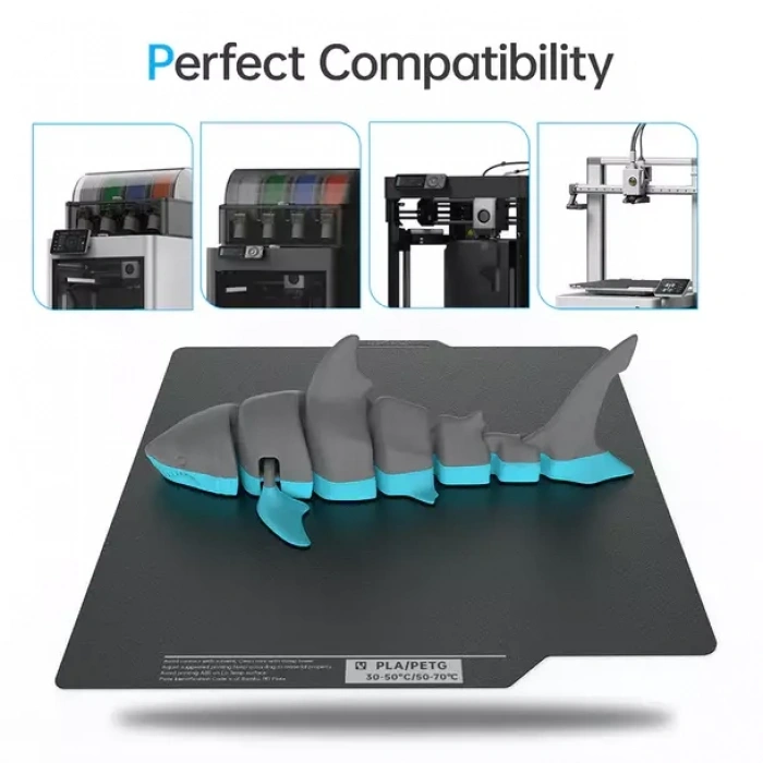 BIQU CryoGrip Kaplama Çift Taraflı Tabla - 256x256mm