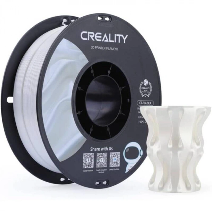 Creality Beyaz CR-PLA Silk Filament 1.75 mm 1000gr