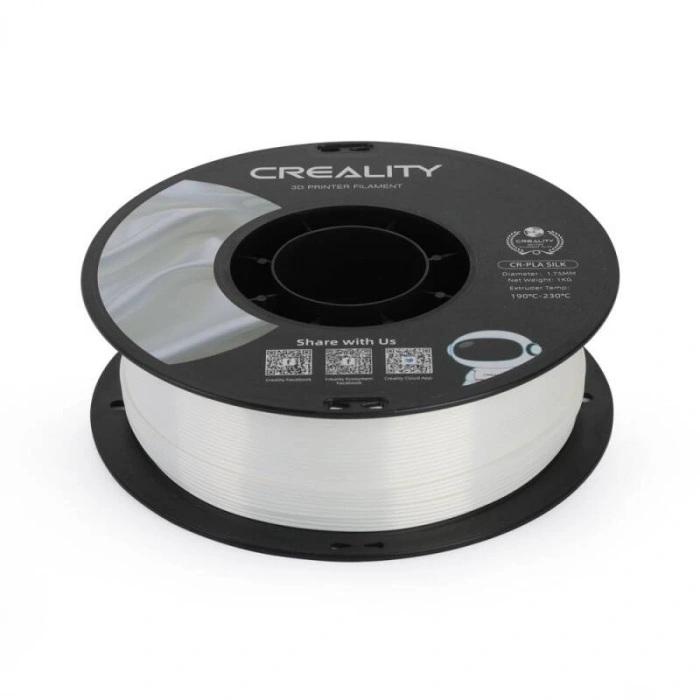 Creality Beyaz CR-PLA Silk Filament 1.75 mm 1000gr