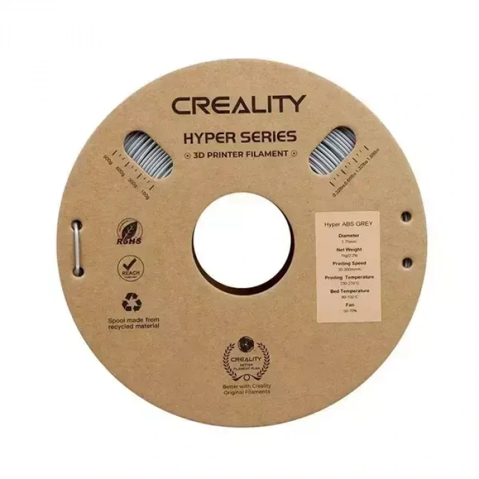Creality Gri Hyper ABS Filament 1.75 mm 1000gr