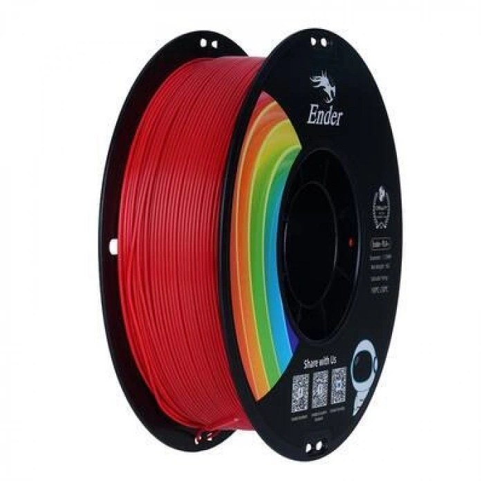 Creality Kırmızı Ender PLA+ Filament 1.75 mm 1000gr