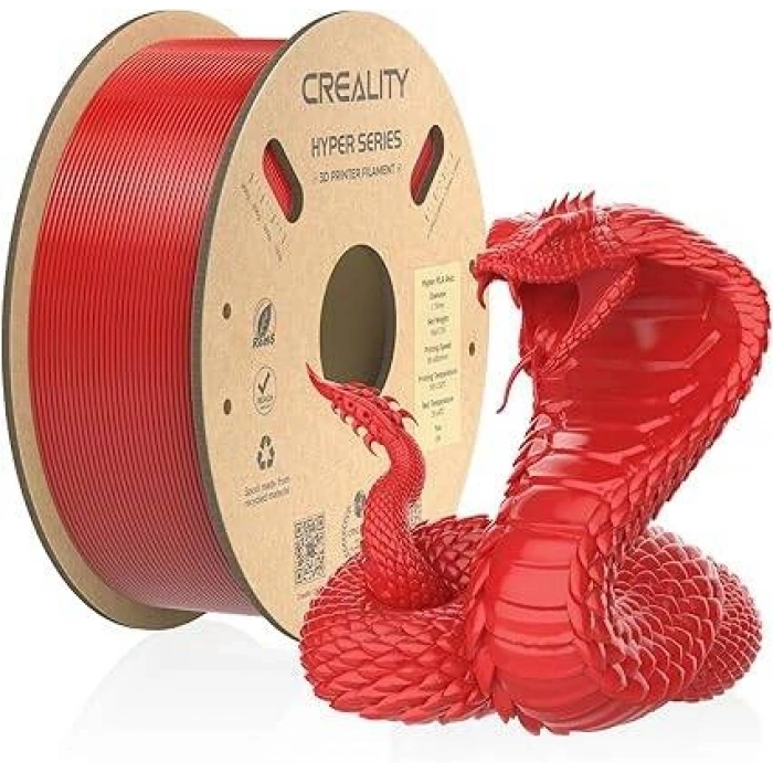 Creality Kırmızı Hyper PLA Filament 1.75 mm 1000gr