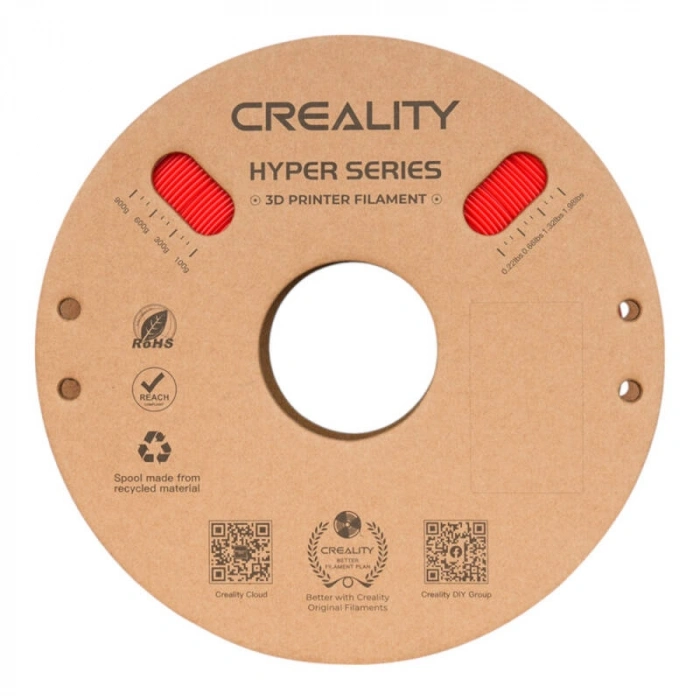 Creality Kırmızı Hyper PLA Filament 1.75 mm 1000gr