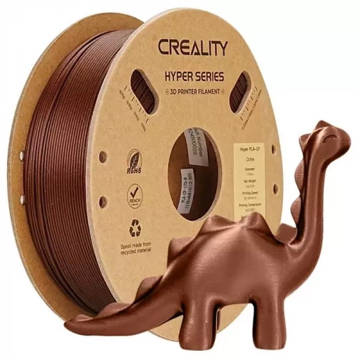 Creality Kırmızımsı Sarı Hyper PLA-CF Filament 1.75 mm 1000gr