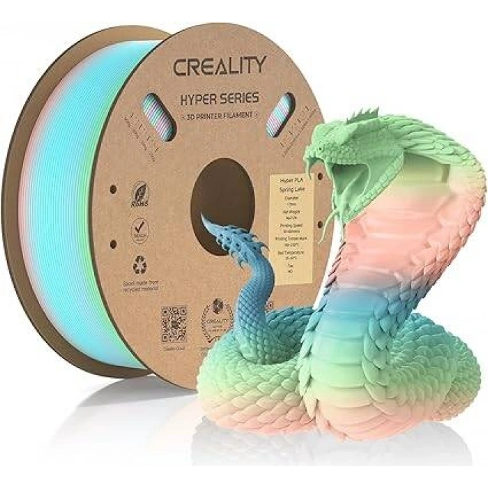 Creality Rainbow Spring Lake Hyper PLA Filament 1.75 mm 1000gr